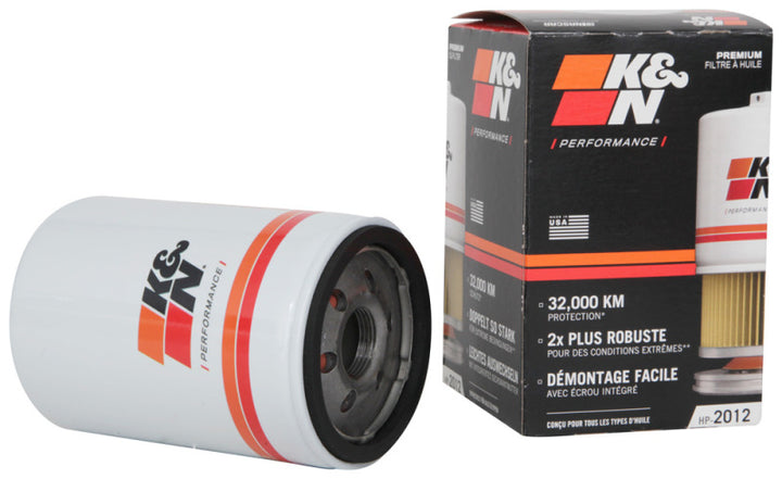 K&N 11-17 GMC Terrain Performance Gold Oil Filter - Bull Strap