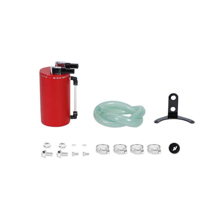 Mishimoto Large Aluminum Oil Catch Can - Bull Strap