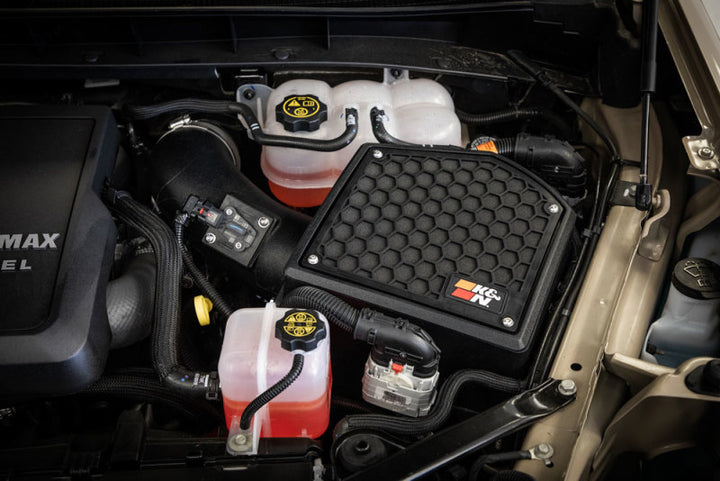 K&N 63 Series AirCharger Performance Intake 20-21 Chevrolet 1500 L6-3.0 DSL - Bull Strap