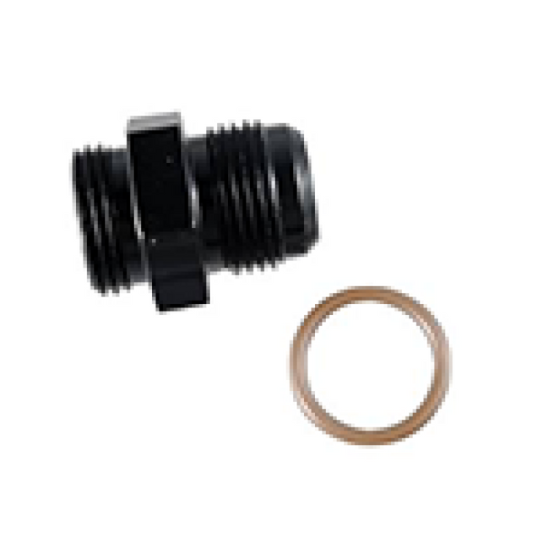 Fragola -12AN x 1-1/16-12 (12) Radius Fitting O-Ring - Black - Bull Strap