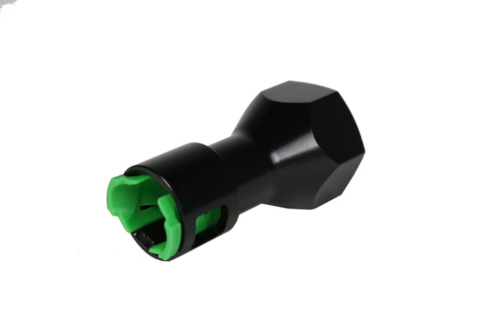 Aeromotive 3/8in Female to ORB-08 Feed Line Adapter - Bull Strap