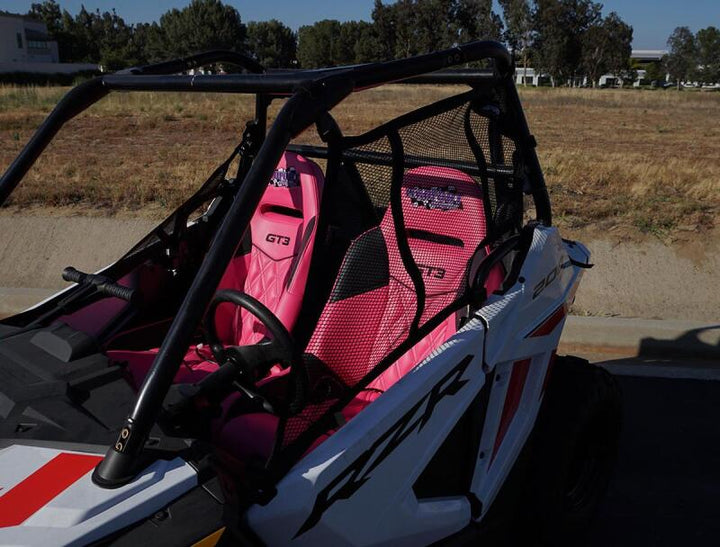 PRP RZR 200 Mesh Window Net Set - Bull Strap