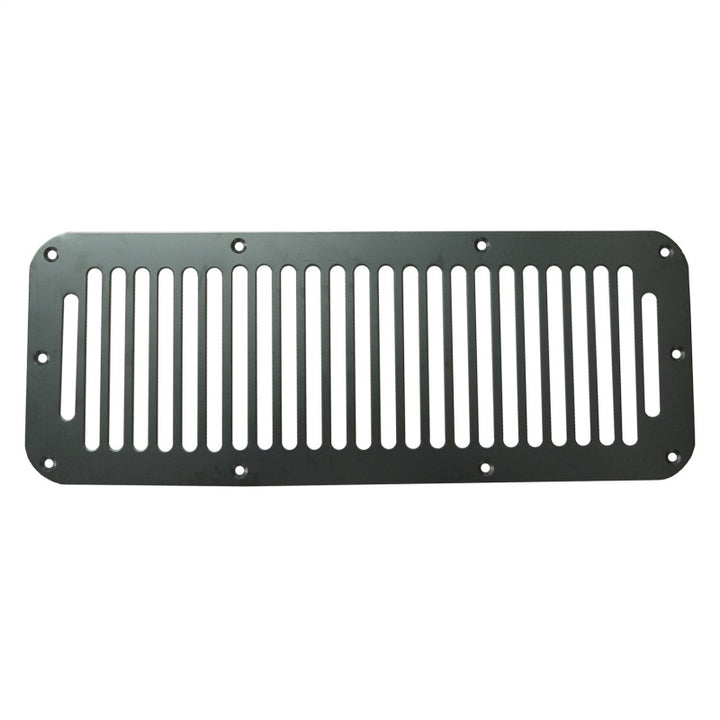 Rugged Ridge 76-95 Jeep CJ / Jeep Wrangler Black Cowl Vent Cover - Bull Strap