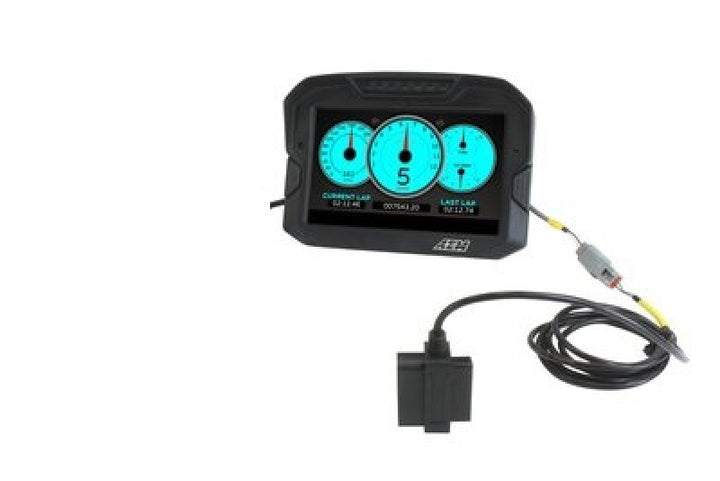 AEM CD-7/CD-7L Plug & Play Adapter Harness for OBDII CAN Bus - Bull Strap