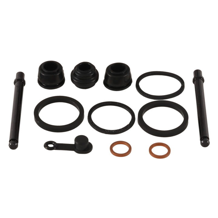 All Balls Racing 1986 Honda VFR400R Caliper Rebuild Kit - Rear - Bull Strap