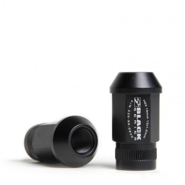 Skunk2 12 x 1.5 Forged Lug Nut Set (Black Series) (20 Pcs.) - Bull Strap