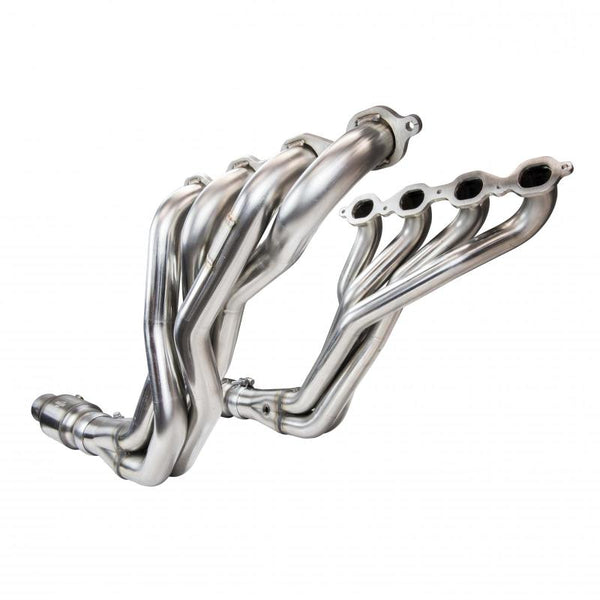 Kooks 2016+ Chevrolet Camaro SS 1 7/8in x 3in SS Longtube Headers w/ Green Catted Connection Pipes - Bull Strap