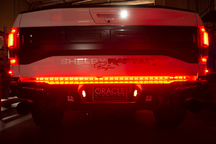 Oracle 60in Double Row LED Truck Tailgate Light Bar - Bull Strap