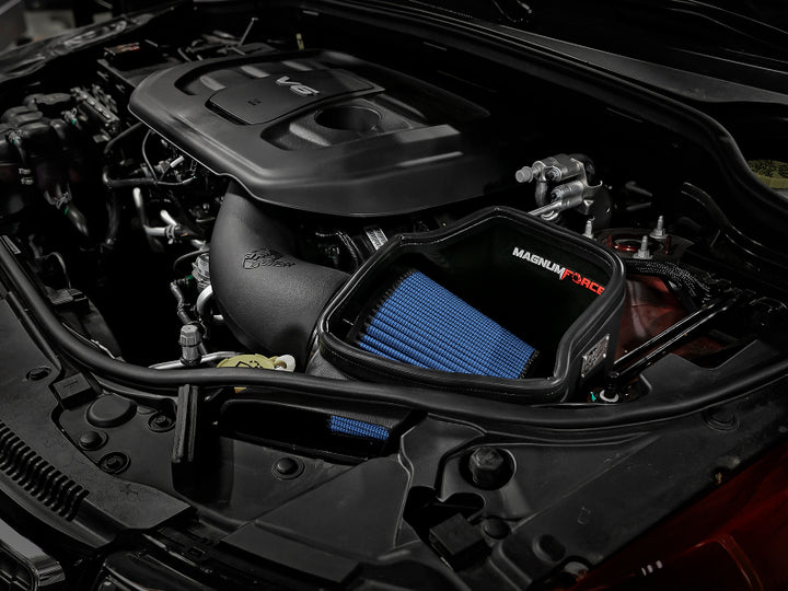 aFe Magnum FORCE Stage-2 PRO 5R CIA System 16-19 Jeep Grand Cherokee (WK2) - V6-3.6L - Bull Strap