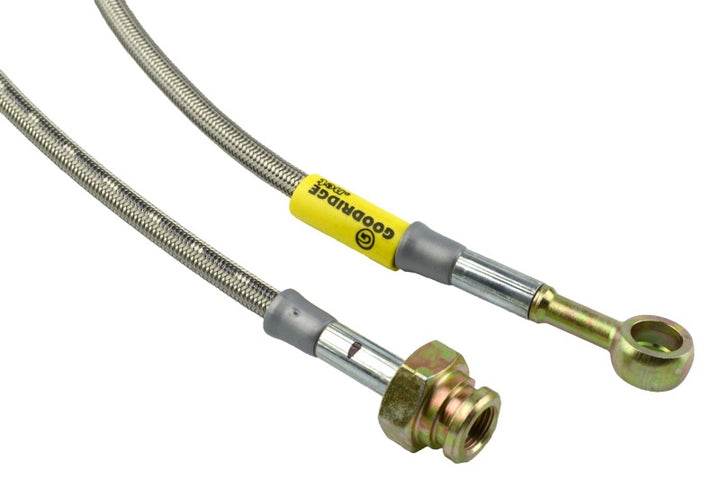 Goodridge 12-15 Chevrolet Camaro (ZL1 Only) Stainless Steel Brake Line Kit - Bull Strap