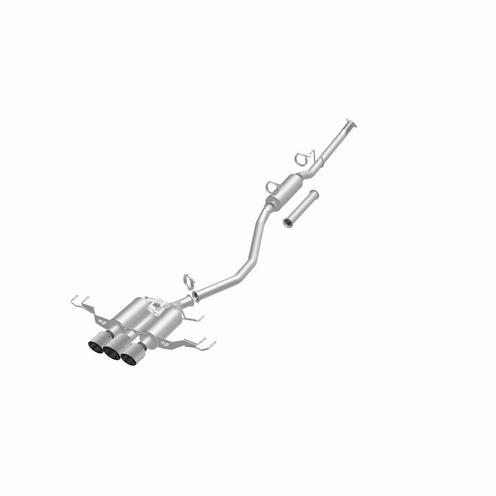 MagnaFlow 2023+ Honda Civic Type R SPEQ Series Cat-Back Perf Exhaust System w/ CF Tips - Bull Strap