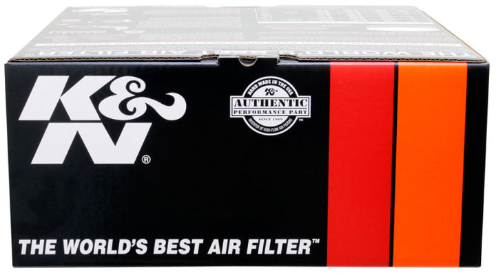 K&N Replacement Drop In Air Filter - 14in OD / 12in ID / 5in H w/Inner Wire - Bull Strap