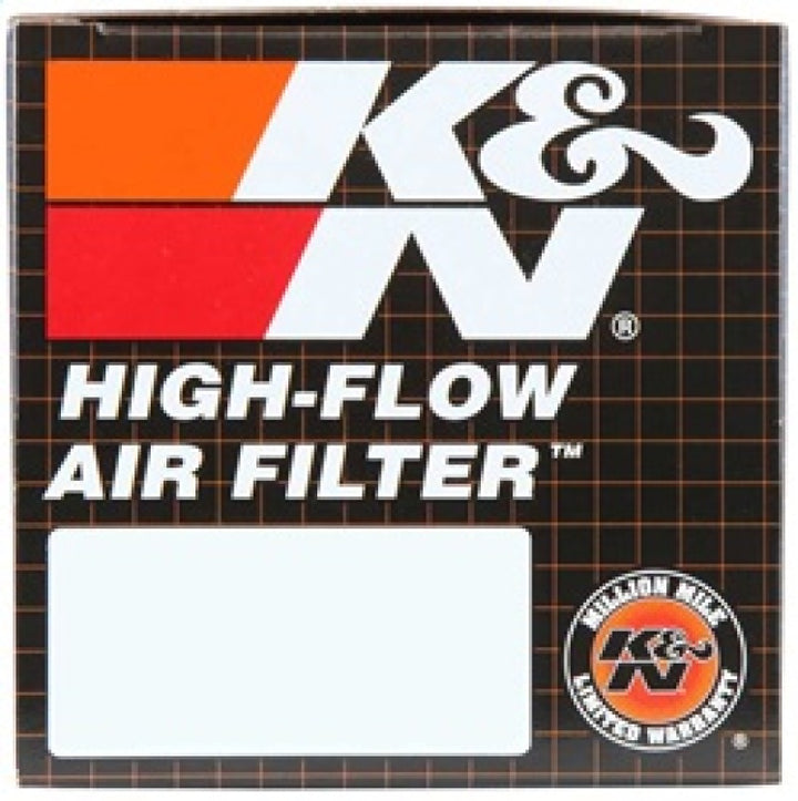 K&N Universal Clamp-On Air Filter 2-7/16in FLG / 3-1/2in OD / 6in H - Bull Strap