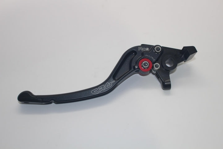 CRG 09-14 Yamaha R1 RC2 Brake Lever - Short Black - Bull Strap