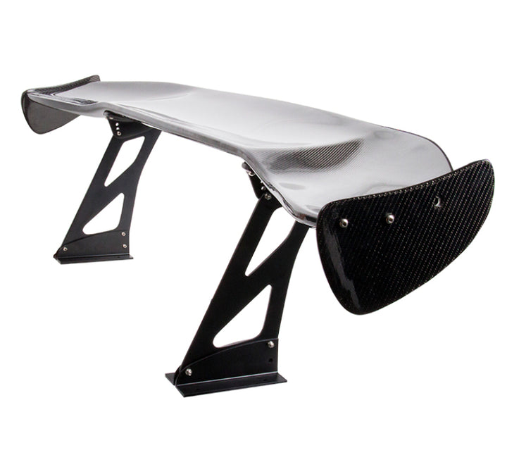 NRG Carbon Fiber Spoiler - Universal (69in.) - Bull Strap