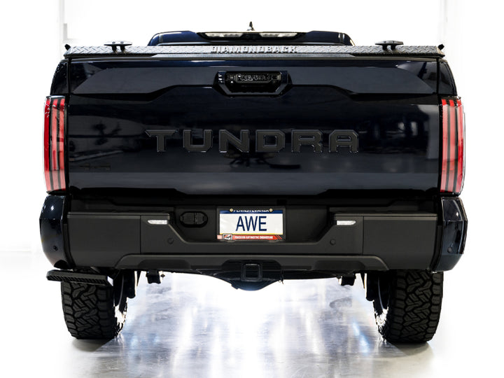 AWE 0FG Exhaust for 3rd Gen Toyota Tundra - BashGuard Only - Bull Strap