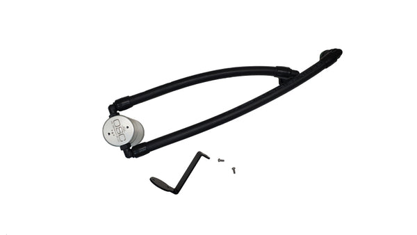 J&L 24-25 Ford Ranger 2.7L EcoBoost PCV Side Clear Anodized - Bull Strap