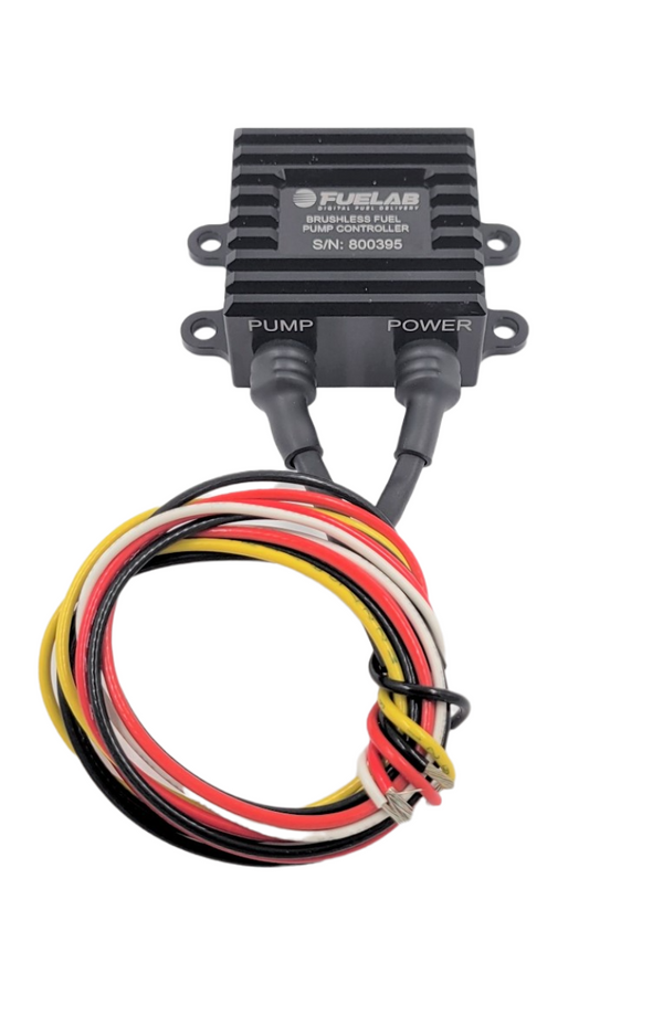 Fuelab Electronic (External) DC Brushless Fuel Pump Controller - Full/Variable/25A Rated - Bull Strap