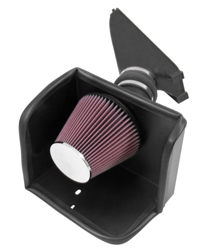 K&N 05-14 Toyota Tacoma 4.0L V6 Performance Air Intake Kit - Bull Strap