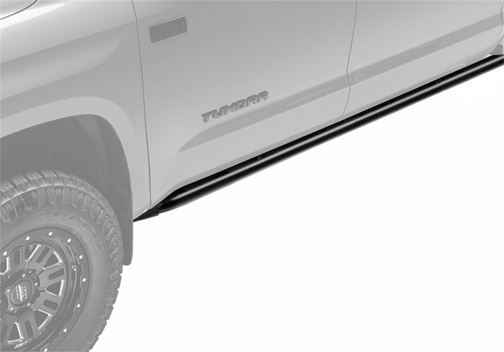 N-Fab RKR Rails 15-17 GMC - Chevy Canyon/Colorado Crew Cab - Tex. Black - 1.75in - Bull Strap