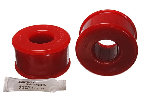 Energy Suspension 90-93 Acura Integra Red Rear Trailing Arm Bushing Set (Must reuse all metal parts) - Bull Strap