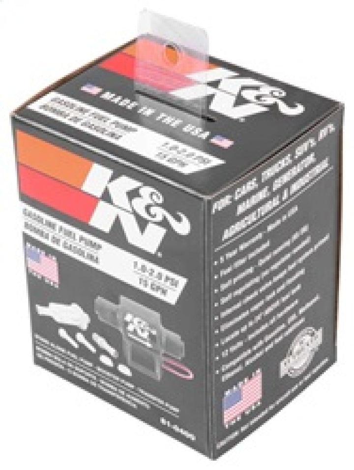 K&N Performance Electric Fuel Pump 1-2 PSI - Bull Strap