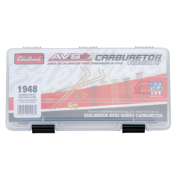 Edelbrock Calibration Kit for 1905 / 1906 - Bull Strap