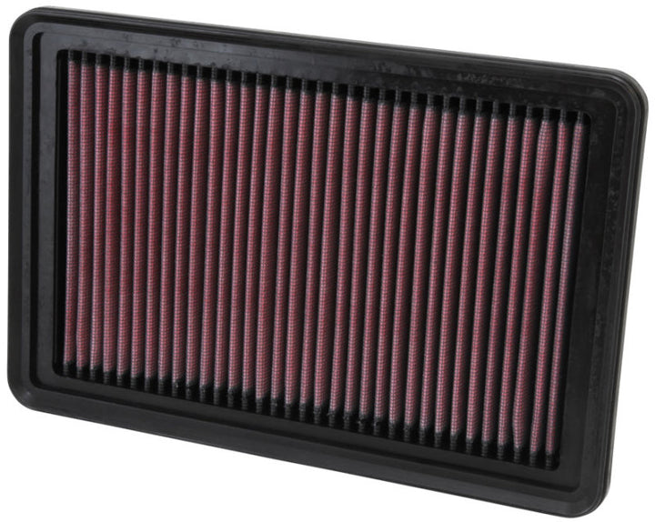 K&N Replacement Air Filter 12-13 Mazda 3 Skyactiv 2.0L / 13-14 Mazda CX-5 2.0L / 14 Mazda 6 2.5L - Bull Strap