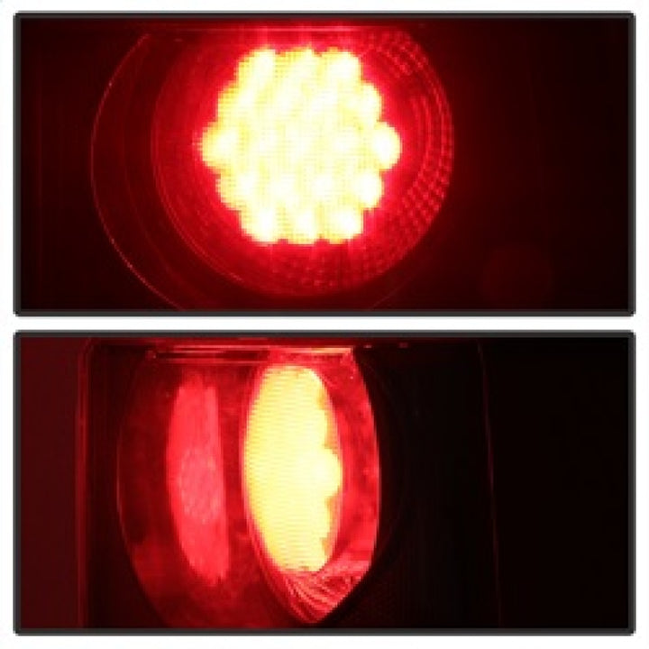 xTune Land Rover Range Rover 06-09 Euro Style Tail Lights Clear ALT-JH-LRRRS06-CL - Bull Strap