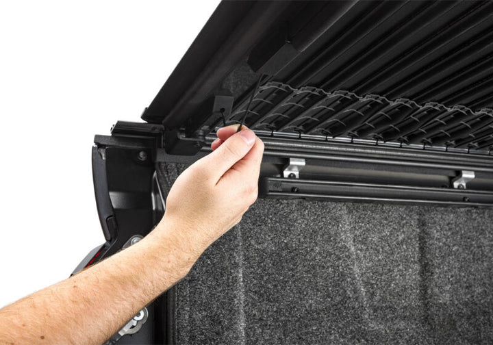 BAK 22-24 Toyota Tundra Revolver X4s 5.6ft Bed w/T-Slot Rails - Bull Strap
