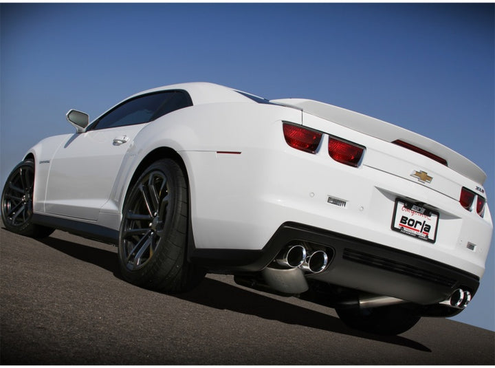 Borla 12-14 Chevrolet Camaro ZL1 Coupe 6.2L 8cyl AT/MT 6spd RWD Aggressive ATAK Catback Exhaust - Bull Strap