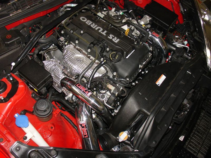 Injen 2010 Genesis 2.0L Turbo 4 cyl. Polished Cold Air Intake - Bull Strap