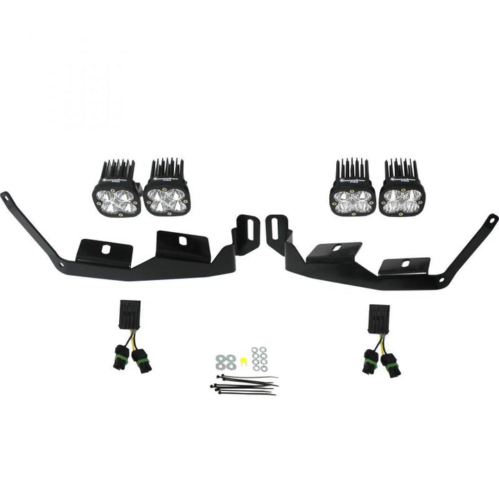 Baja Designs 2014+ Polaris RZR XP1000/RS1 Unlimited Headlight Kit - Bull Strap