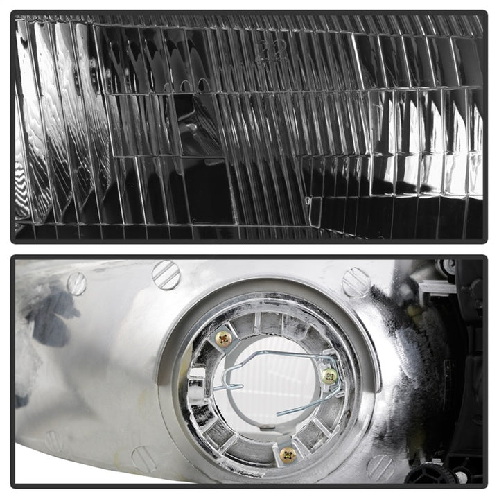 xTune 97-99 Toyota Camry 4pc OEM Style Headlights w/Corner Lights - Black (HD-JH-TCAM97-SET-BK) - Bull Strap