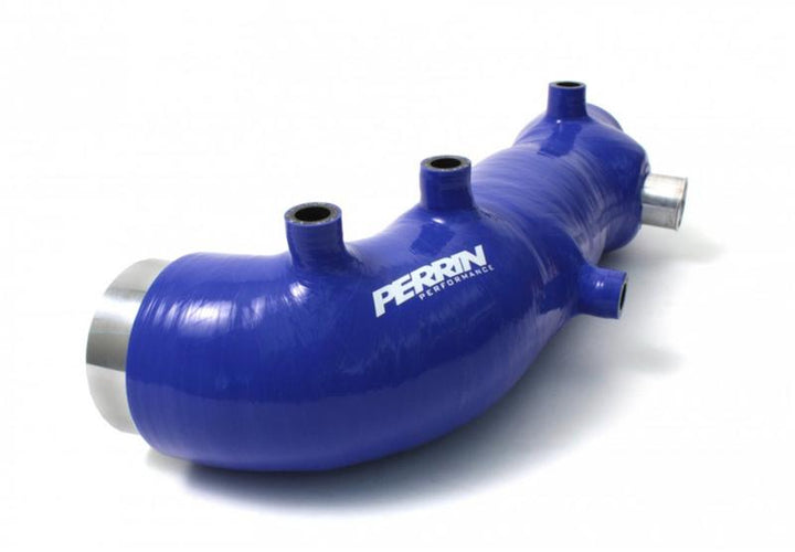 PERRIN 02-07 Subaru WRX / 04-21 STI / 04-08 Forester XT Turbo Inlet Hose - Blue - Bull Strap