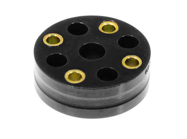 Prothane 70-78 Datsun 240/260/280Z Steering Coupler Bushings - Black - Bull Strap