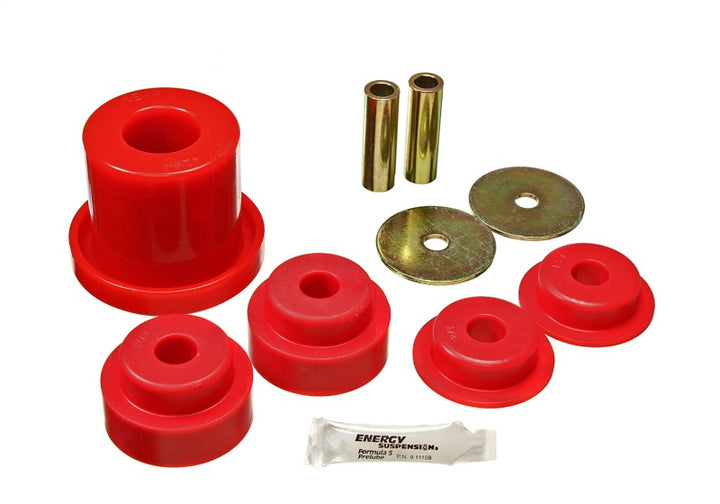 Energy Suspension 02-09 350Z / 03-07 Infiniti G35 Red Rear Differential Bushing - Bull Strap