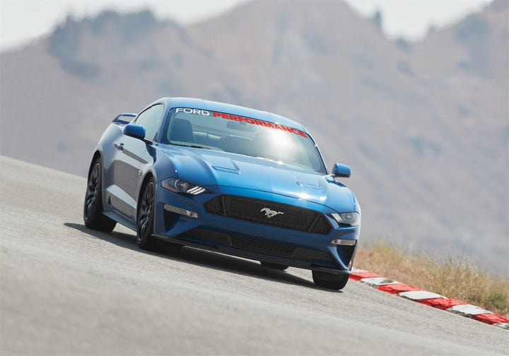 Ford Performance 2015-2017 Mustang Windshield Banner Ford Performance - White / Red - Bull Strap
