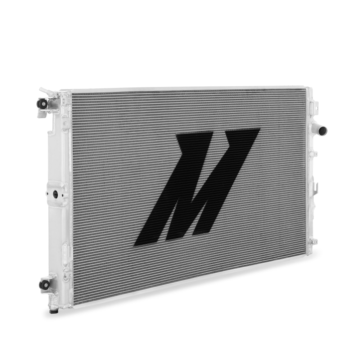 Mishimoto Ford 2011-2016 6.7L Powerstroke Aluminum Secondary Radiator - Bull Strap