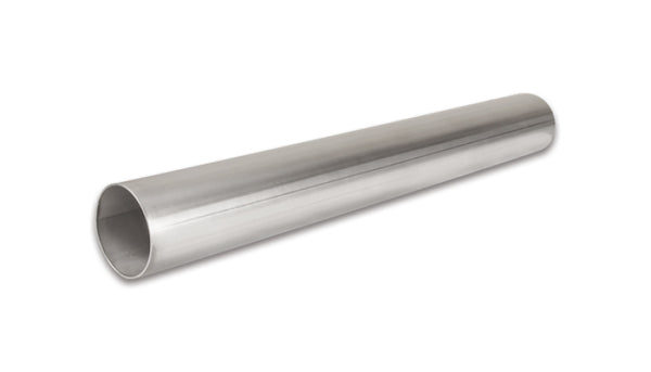 Vibrant 321 SS Straight Tubing 2.5in O.D. 39.375in Length 18 Gauge Wall Thickness - Bull Strap