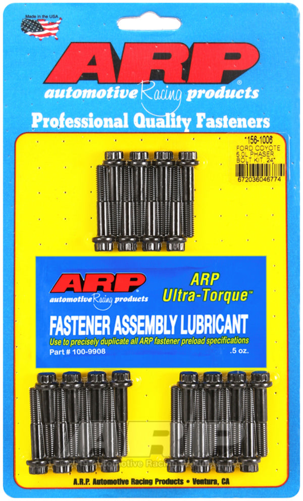 ARP Ford Coyote 5.0L Cam Drive Bolt Kit - Bull Strap