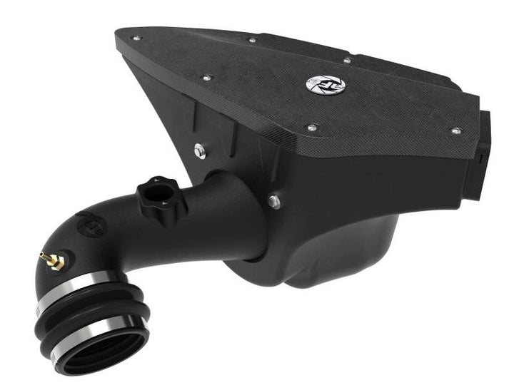 aFe MagnumForce Stage 2 Si Intake System P5R 06-11 BMW 3 Series E9x L6 3.0L Non-Turbo - Bull Strap