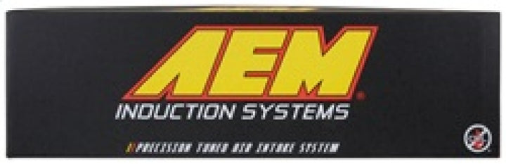 AEM 03-05 Honda Accord V6 Silver V2 Intake - Bull Strap