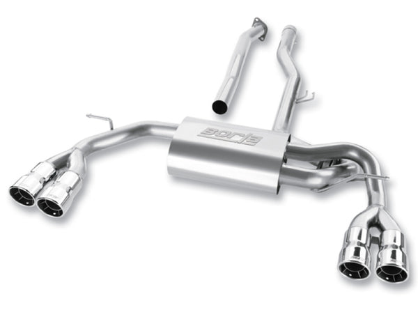 Borla 10-14 Genesis Coupe 2.0L Turbo ONLY AT/MT RWD 2DR Catback Exhaust - Bull Strap