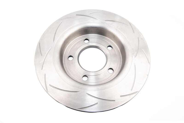 DBA 04-05 Mazda 3 2.3L / 06+ MazdaSpeed3 Rear Slotted Street Series Rotor - Bull Strap