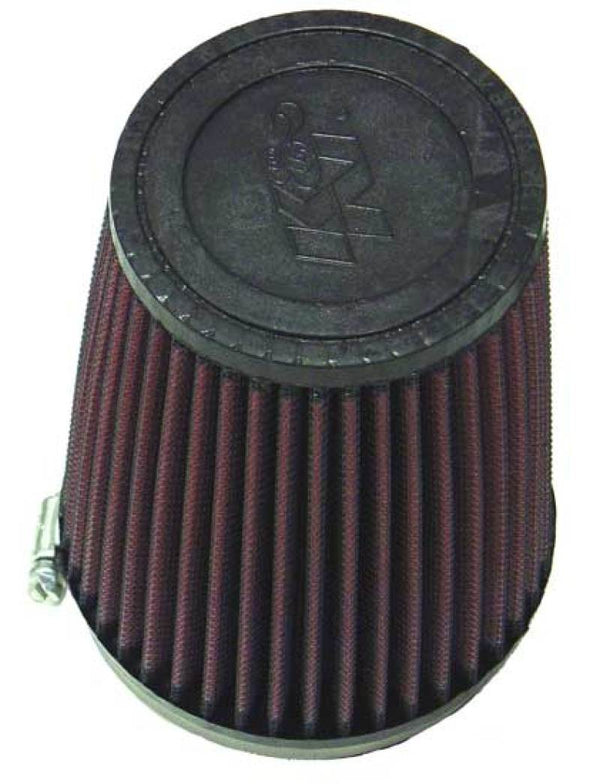 K&N 86-89 Honda TRX250R 6 inch H 4 inch ID 4.75 inch OD Tapered Conical Air Filter - Bull Strap