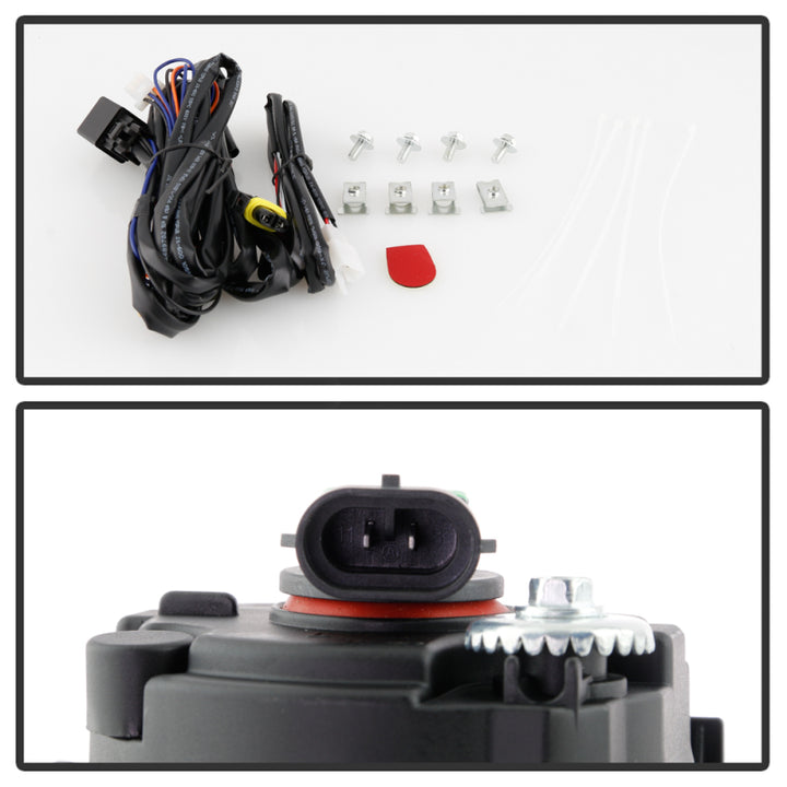 Spyder 19-20 Dodge Ram 1500 OEM Style Fog Lights w/Universal Switch- Clear (FL-DR19-C) - Bull Strap