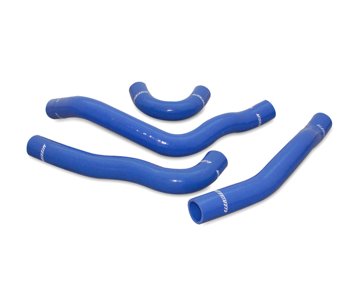 Mishimoto Mitsubishi EVO X Blue Silicone Hose Kit - Bull Strap