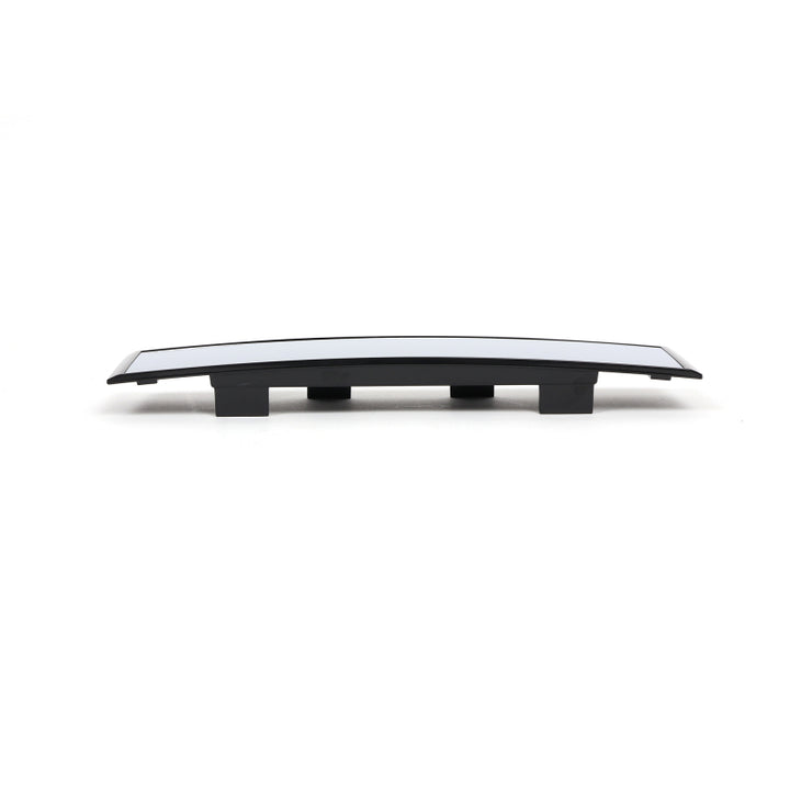 BLOX Racing 290mm Convex Mirror Black Frame No Tint - Bull Strap