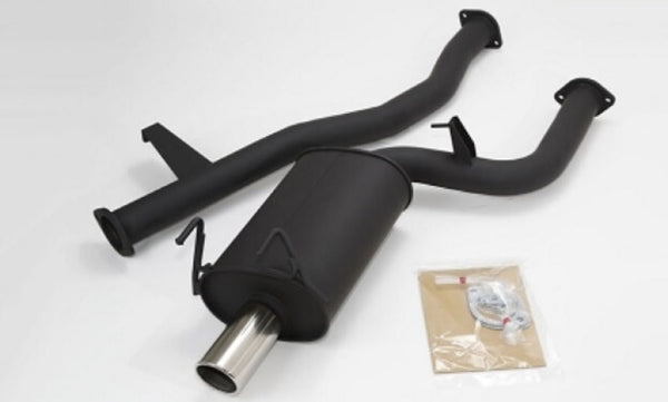 HKS 95-98 240sx Sport Cat-Back Exhaust - Bull Strap
